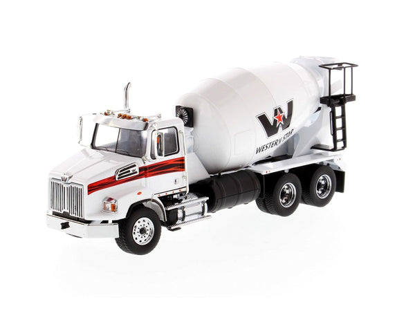 Diecast Masters Western Star 4700 SF Concrete Mixer - White - 1/50 Scale - 71035