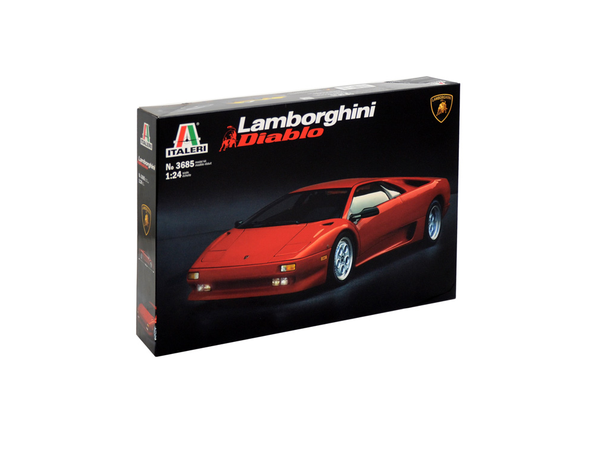 Italieri Lamborghini Diablo Model Kit - 1/24 Scale - 3685