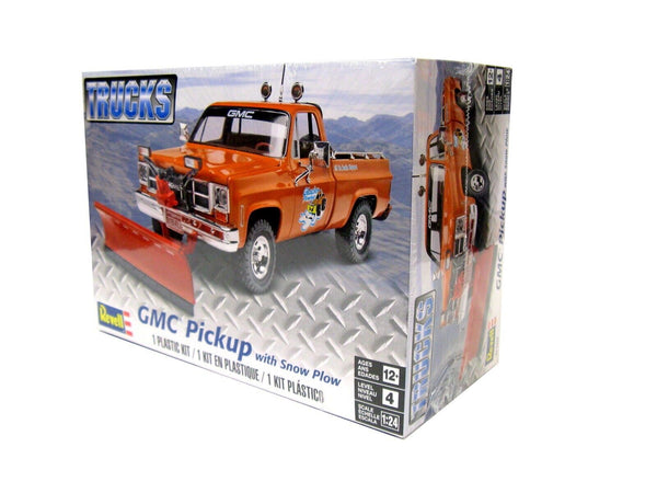 Revell GMC Pickup w/Plow 1/24 Scale  - Stock# 85-7222