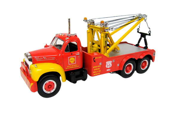 First Gear Shell Mack B-61 Tow Truck - 1/34 Scale   19-2296